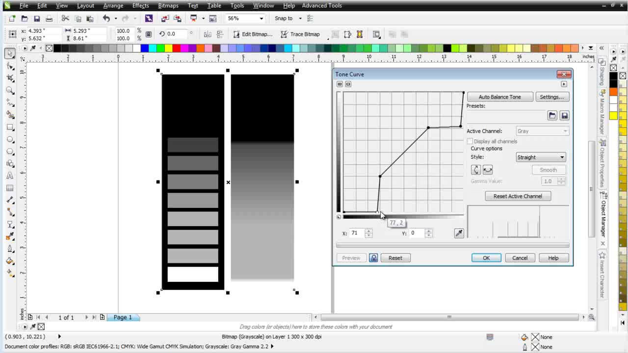 Для чего предназначены инструменты группы curve кривая coreldraw